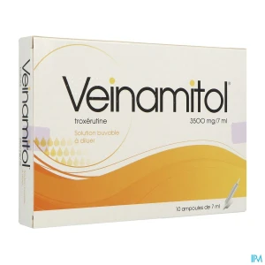 Veinamitol 3,5g amp buvable 10